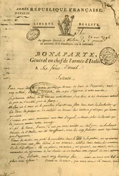 Proklamation af Napoleon til sine våbenbrødre, 20. maj 1796, 1921.