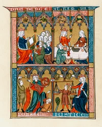 Forsigtighed, temperament, styrke og retfærdighed, 1290-1300