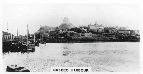 Quebec Harbour, Canada, c1920