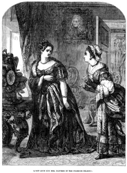 Dronning Anne 1665-1714 og fru Danvers i nærværelseskammeret