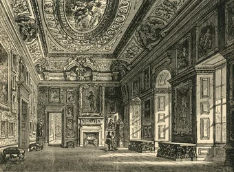 Dronning Carolines Tegnestue, Kensington Palace, c1876.