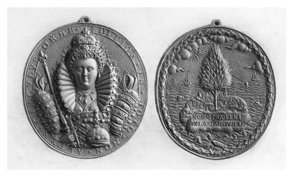 Dronning Elizabeth I-medalje, 1500-tallet, 1896