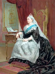 Dronning Victoria 1819-1901 På tidspunktet for hendes gyldne jubilæum, 1887