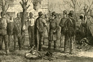 Radetsky efter sejren ved Novara 1849, 1890.
