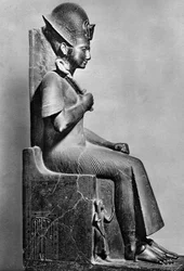 Ramses II 1279 f.Kr.-1213 f.Kr., oldægyptisk farao, c1250 f.Kr. 1936