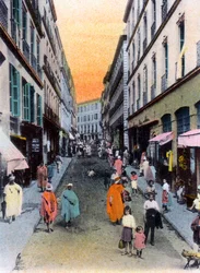 Random Street, Algier, Algeriet, begyndelsen af det 20. århundrede