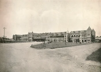 Rangoon Railway Station, 1900.