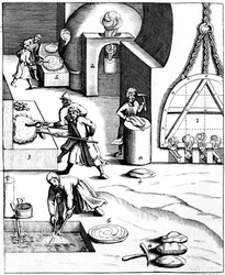 Raffinering af kobber ved hjælp af den ungarske proces, 1683