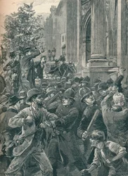 Reform Leaguers ved Marble Arch, London, 1866 1906