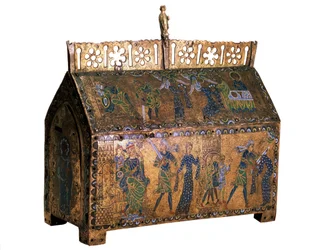 Relikvieskrin med scener fra Saint Valerias liv, c1170