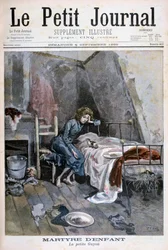 De blinde mænds oprør på et hospice, Frankrig, 1904