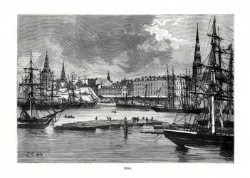 Riga, Letland, 1879