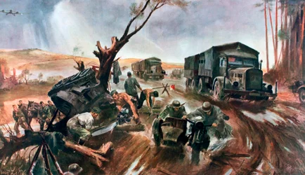 Road to the Front, overlegen tysk organisation, 1941