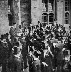 Etonians navneopråb den 4. juni, Berkshire, c1922