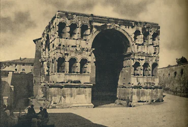 Roma - Buen af Janus Quadrifrons i Forum Boarium, 1910
