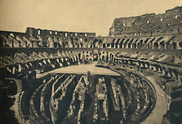 Roma - Flavien Amfiteater, 1910.