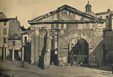Roma - Portico af Octavia, 1910