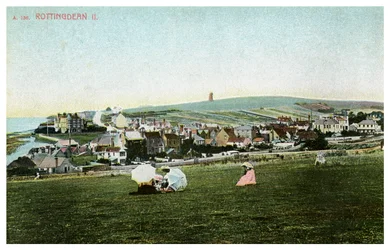 Rottingdean, Sussex, begyndelsen af det 20. århundrede