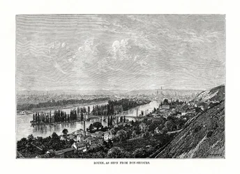 Rouen, Normandiet, Frankrig, 1879