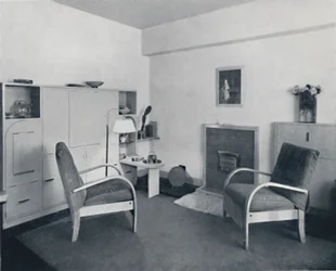 Rowley Gallery of Decorative Art Ltd - Kombineret spisestue lukket, 1939