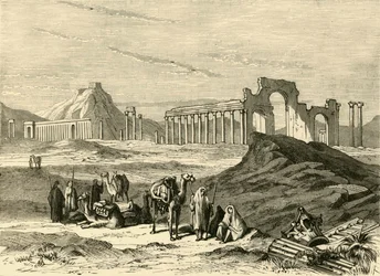 Ruinerne af Palmyra, 1890.
