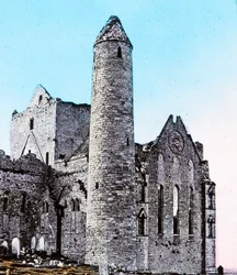 Ruiner på Rock of Cashel Co., Tipperary, c1910