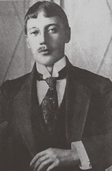 Russisk digter Nikolay Gumilyov 1886-1921