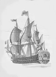 Russisk linjeskib Poltava 1712