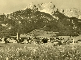 Saalfelden am Steinernen Meer, Østrig, c1935.