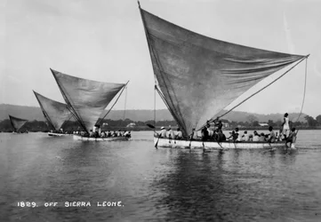 Sejlbåde, Sierra Leone, 20. århundrede