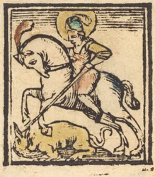 Sankt Georg, ca. 1475.