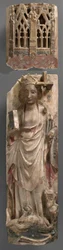 Saint Margaret of Antioch, britisk, 1400-tallet.