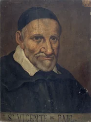 Saint Vincent de Paul 1581-1660, ca. 1660.