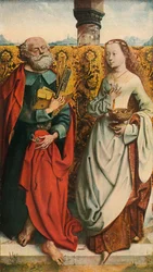De hellige Peter og Dorothy, c1505, 1909