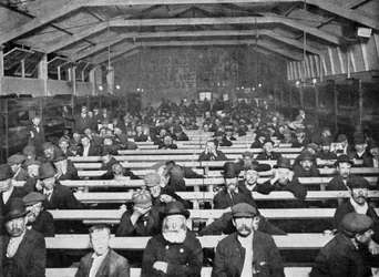 Frelsens Hær tilflugtssted, Blackfriars, London, begyndelsen af det 20. århundrede
