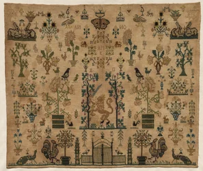 Sampler Fragment, 1813.
