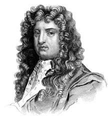 Samuel Butler, engelsk digter og satiriker fra det 17. århundrede, c1850