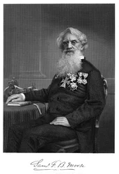 Samuel Finley Breese Morse, amerikansk kunstner og opfinder, 1872