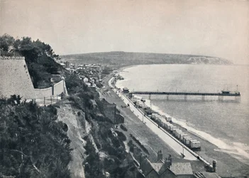 Sandown - Fra klipperne, 1895