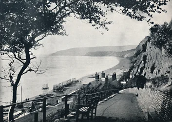 Sandown - Badestranden, 1895