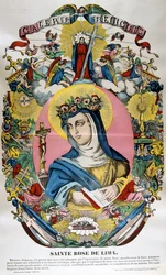 Santa Rosa af Lima, 1800-tallet
