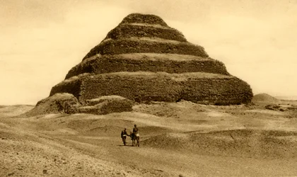 Saqqara - Trinpyramiden, c1918-c1939.