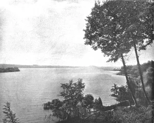 Saratoga Lake, Saratoga, New York State, USA, c1900.