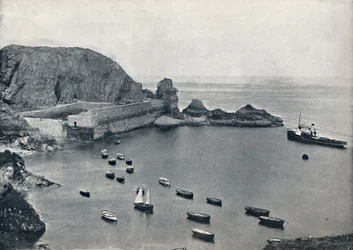 Sark-Creux Havn, 1895
