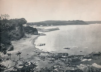 Saundersfoot - Almindelig udsigt over bugten, 1895