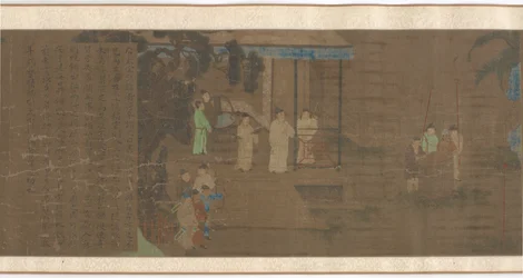 Scener fra berømte mænds liv del 2, Ming-dynastiet, 1500-1700-tallet.