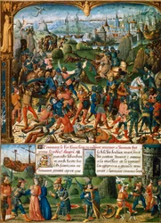 Scener fra det syvende korstog, 1248-1254 1400-tallet