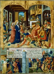 Scener fra det syvende korstog, 1248-1254 1400-tallet