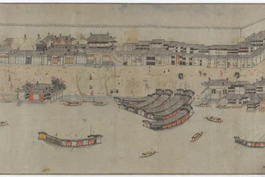 Naturskønne seværdigheder i West Lake, 1300-tallet.