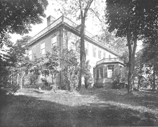 Schuyler Mansion, Albany, New York State, USA, c1900.